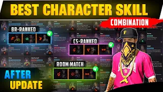 Best character skill in free fire || Character skill combination || Free fire character ability