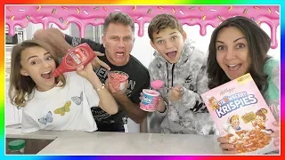 EATING ONLY PINK FOOD FOR 24 HOURS | We Are The Davises
