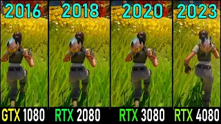 RTX 4080 vs RTX 3080 vs RTX 2080 vs GTX 1080 | i9-13900K - Test in Games at 1440p | Tech MK