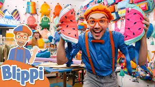 Blippi's Back to School Scavenger Hunt Movie! | Fun & Educational Videos For Kids