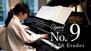 Czerny op.740 No.9, from The Art of Finger Dexterity