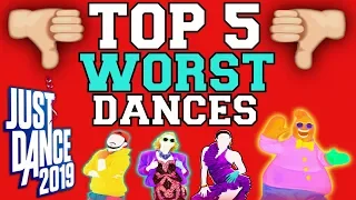 Top 5 Worst Dances on Just Dance 2019!