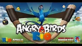 🐦🐒Let's Play Angry Birds Rio. Walkthrough. Android longplay.