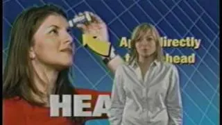 Head On commercial With Blonde Lady