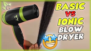 Best type of BLOW DRYER for natural hair – Basic vs Ionic