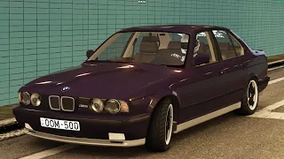 Шашки на BMW M5 E34 в Assetto Corsa (TOL-600, OOM-500) Batumi spec