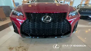 Quick Tour- Lexus of Henderson- 2021 IS 350 F sport