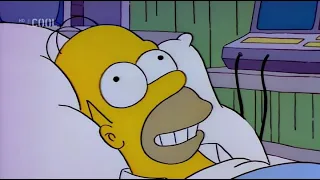 Simpsonovi Homer a slabý infarkt