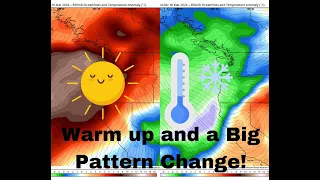 Pacific NW Weather: Warmth and then a Pattern Change!