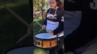 Sia - Unstoppable | snare drum cover by Alevtina Bystrik