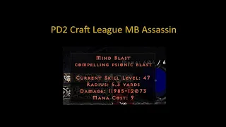 Project Diablo 2 Crafters' League | Mind Blast Assassin | Day 11