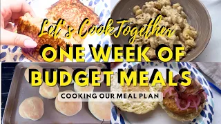 BUDGET MEAL PLAN | COOK WITH ME | EASY DINNER IDEAS | SINGLE INCOME FAMILY