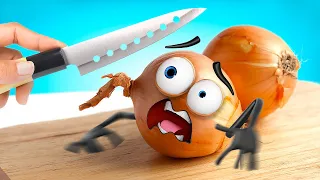 The End of Onion's Life | + More Animated Funny Stories from DOODS