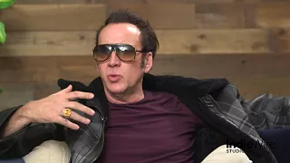 Nicolas Cage discusses his film "Mandy" at IndieWire's Sundance Studio