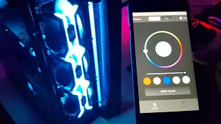 Deepcool MF120 lighting effects and app setup