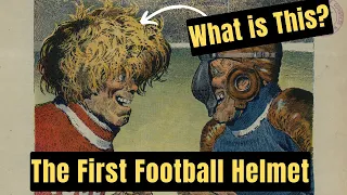 Football Equipment History: The First Football Helmet Was "Football Hair", Not Leather