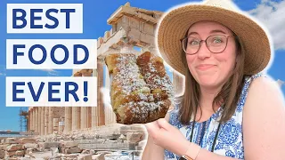 TOP Food to eat in ATHENS, GREECE! | American tries Greek Food