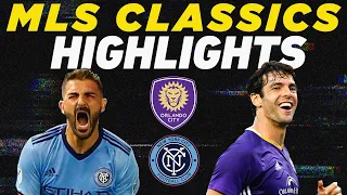 NYCFC vs Orlando City | David Villa & Kaka in First MLS Match | MLS Classic Highlights