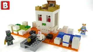 LEGO Minecraft The Skull Arena Review! Set 21145