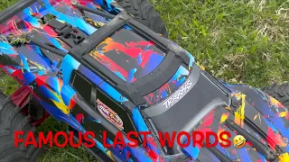 TRAXXAS XMAXX FIXED AND BROKEN AGAIN