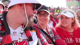 The Tampa Bay Buccaneers Game Day Experience | Bucs Last Game 2019