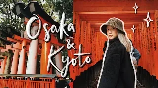 JAPAN ADVENTURES! | Osaka & Kyoto Travel Vlog (Pt.2)