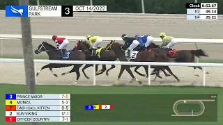 Gulfstream Park Carrera 3 - 14 de Octubre 2022