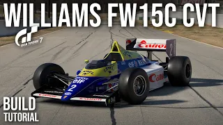 Gran Turismo 7 | Williams FW15C CVT Build Tutorial | Special Projects