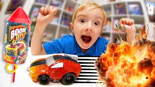 Father & Son ULTIMATE CAR EXPLOSION BATTLE!