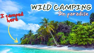 Wild Camping on a Tropical Beach | Free Food | Scorpions | Fishing | Crazy Crabs | Coconuts