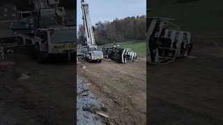 Train Derails After Hitting Truck!