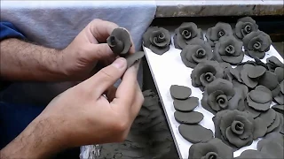 TUTORIAL (Video) Modellazione di una rosa Ceramiche Artistiche Liborio Palmeri Sciacca