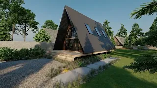 Unreal journey to home. Architectural animation 2024