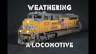 Weathering An HO Scale SD70ACe