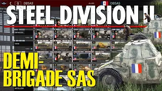 New DEMI-BRIGADE SAS! Steel Division 2 Battlegroup Preview (Tribute to Normandy 44 DLC)