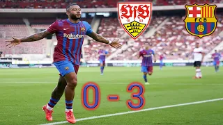 Stuttgart vs Barcelona Extended Highlights & All Goals 2021