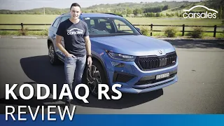 Skoda Kodiaq RS 2022 Review @carsales.com.au