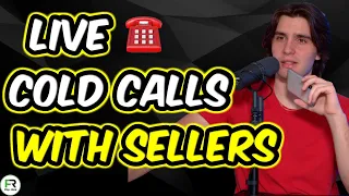 🔴LIVE -2+ Hours of COLD CALLING Motivated Seller Leads (Wholesaling Real Estate)