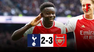 Tottenham vs Arsenal (2-3) Highlights: Saka, Havertz Goals & Hojbjerg Own Goal