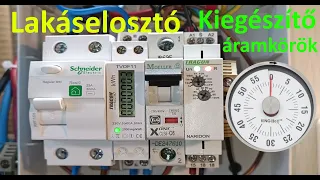 Villanyszerelés_3: Kiegészítő áramkörök (Fogyasztásmérő, Időrelé, Programozható relé)