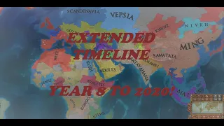 Europa Universalis 4 - Extended Timeline 2020 Timelapse. The Rome rise again!