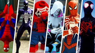 The Best/Funniest Spider-Man Spider-Verse Idle Animations in Games