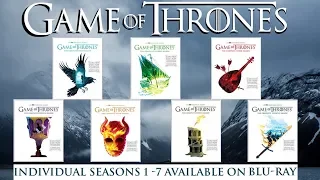 Game of Thrones Limited Edition Robert Ball Artwork Blu-ray Season Sets