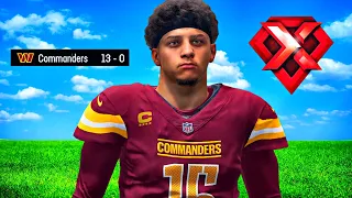 Versing Patrick Mahomes and the #1 Ranked Commanders! Franchise #8