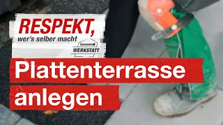 Terrassenplatten richtig verlegen | toom Werkstatt