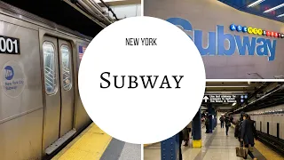 🌊 Subway in New York City - Full 4K Walking Tour Video