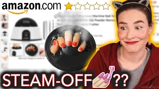 Testing Steam-off Nail Polish Remover