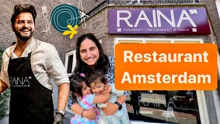 Suresh Raina Restaurant Amsterdam | Flying Family | Raina Restaurant Review @IndianCoupleInEurope