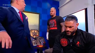 Solo Sikoa confronts Paul Heyman - WWE SmackDown 6/16/2023