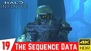 HALO INFINITE Gameplay Walkthrough Part 19 - Retrieve Sequence Data | [4K 60FPS Xbox Series X